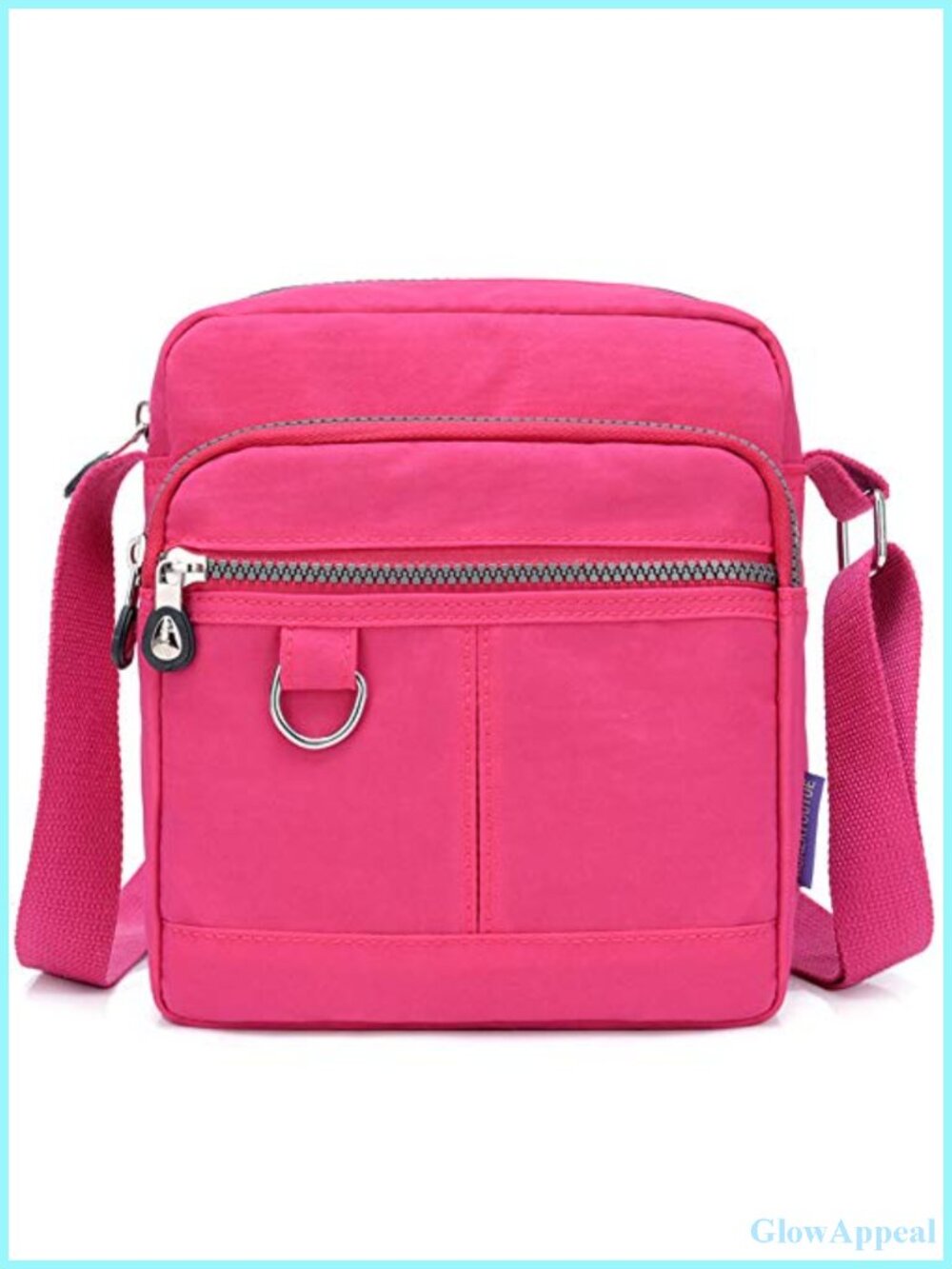 Nylon Crossbody Shoulder Bag Waterproof Multi-Pocket Handbag for Women